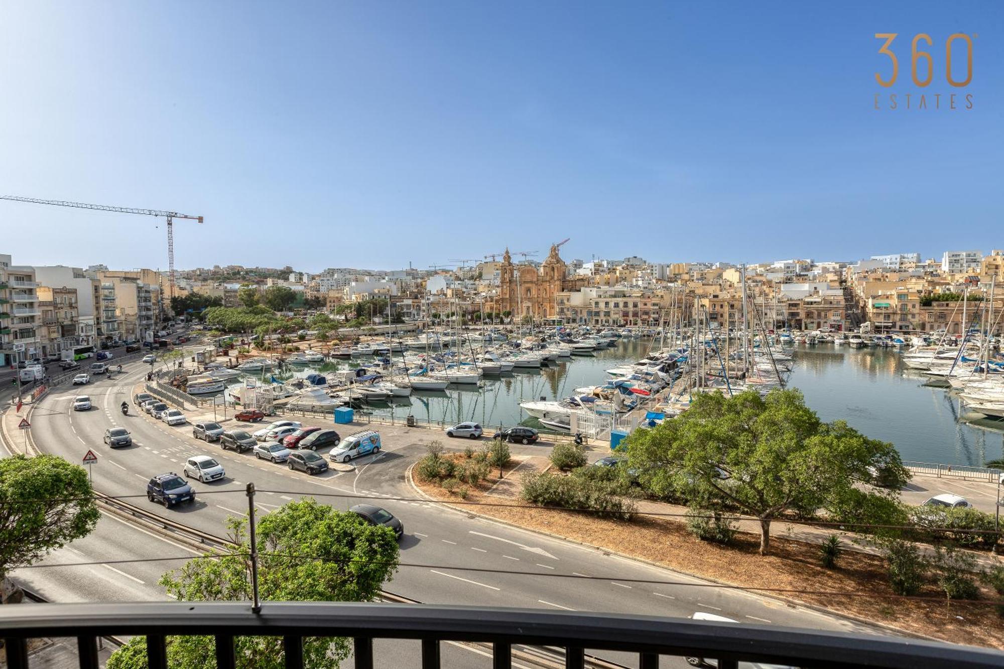Apartment Stunning 3br Marina View In With Balcony By 360 Estates Pieta